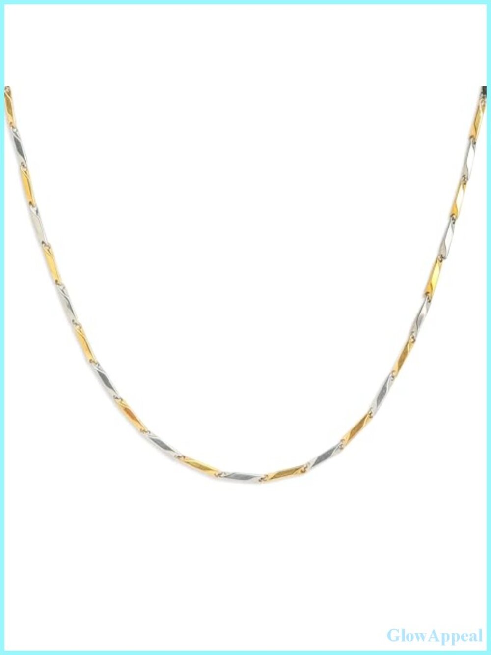 18k Gold Plated Link Chain Choker Necklace Adjustable Women's Jewelry